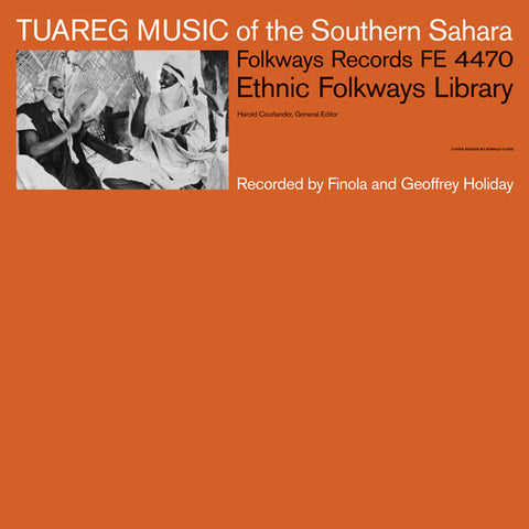 Various Artists [Folkways Records] -  Tuareg Music Of The Southern Sahara - Vinyl LP