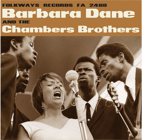 Barbara Dane & Chambers Brothers (Folkways Records) - Self Titled - Vinyl LP