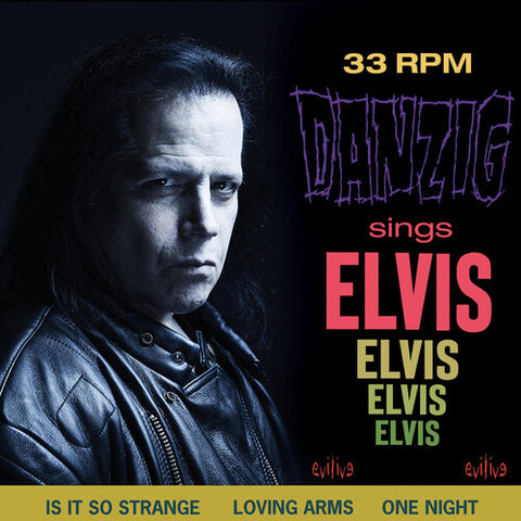 Danzig - Sings Elvis - Yellow Color Vinyl LP