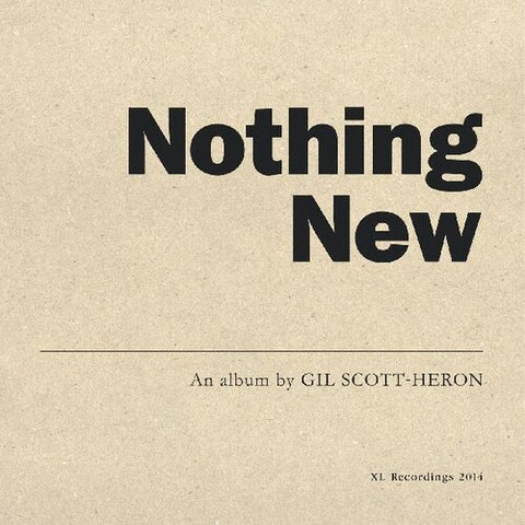 Gil-Scott Heron - Nothing New - Vinyl LP
