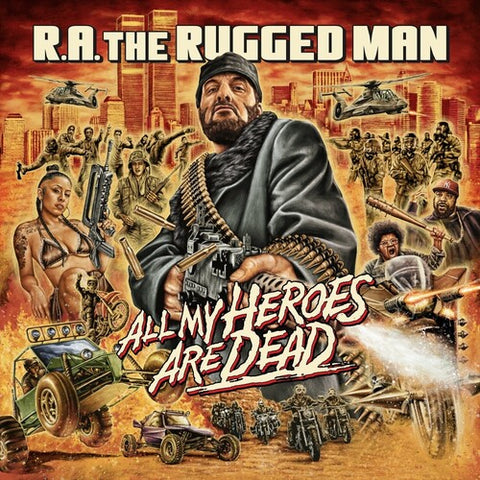 R.A. The Rugged Man - All My Heroes Are Dead - 3x Vinyl LPs