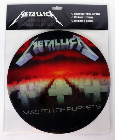 Metallica - Master of Puppets Felt Turntable Slip Mat