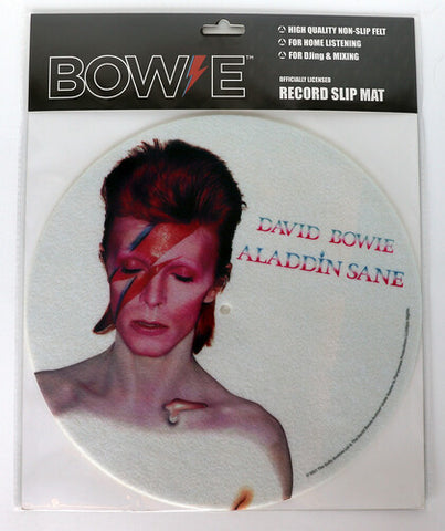 David Bowie - Aladdin Sane Felt Turntable Slip Mat