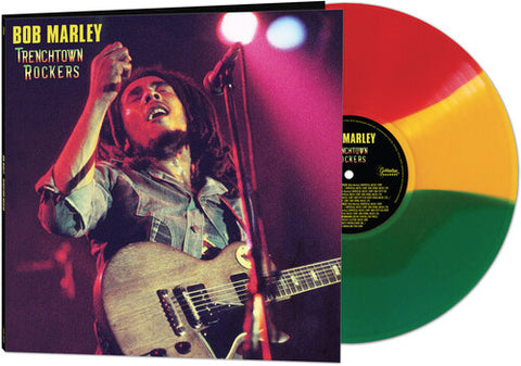 Bob Marley - Trenchtown Rockers - Red, Yellow, and Green Color Vinyl LP