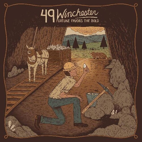 49 Winchester - Fortune Favors the Bold - Color Vinyl LP