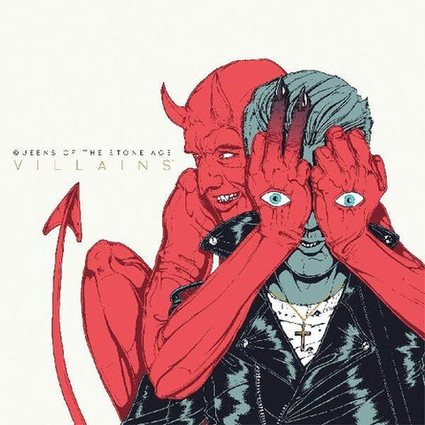 Queens of the Stone Age - Villains - 2x White Color Vinyl LPs (Etched 4th Side)