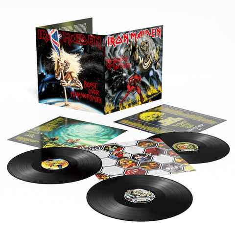 Iron Maiden - The Number Of The Beast / Beast Over Hammersmith (40th Anniversary) - 3x Vinyl LPs
