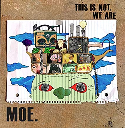 moe. - This Is Not, We Are - Blue & White Galaxy Color Vinyl LP