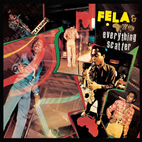 Fela Kuti - Everything Scatter - Orange Color Vinyl LP