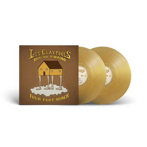 Les Claypool's Duo De Twang - Four Foot Shack - 2x Golden Nugget Colored Vinyl LPs