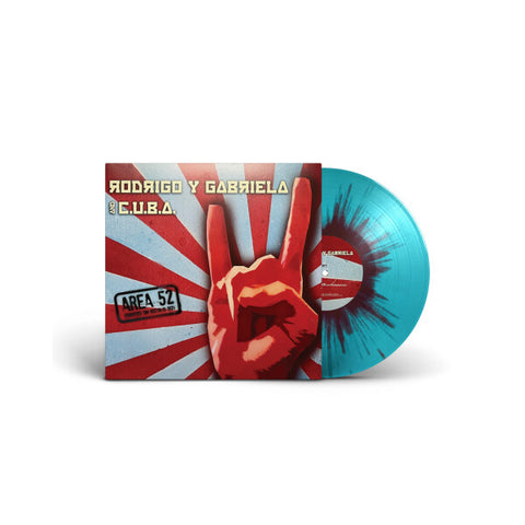 Rodrigo Y Gabriela & C.U.B.A. - Area 52 - 2x Red/Blue Splatter Color Vinyl LPs