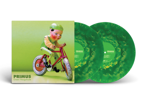Primus - Green Naugahyde - 2x Ghostly Green Color Vinyl LPs