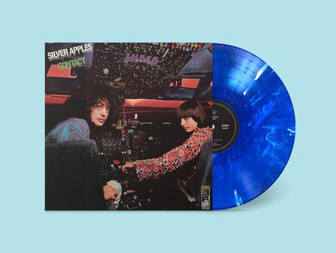 Silver Apples - Contact - Blue Color Vinyl LP