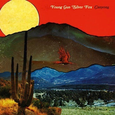 Young Gun Silver Fox - Canyons - Opaque Red Color Vinyl LP