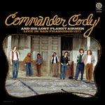 Commander Cody & His Lost Planet Airmen - Live In San Francisco 1971 - Gold Color Vinyl LP