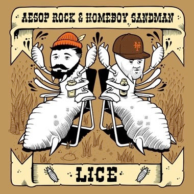 Lice (Aesop Rock & Homeboy Sandman) - Lice - 12" Vinyl EP
