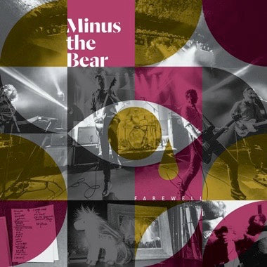 Minus the Bear - Farewell - 3x Custom Opaque Grey Color Vinyl LPs