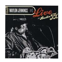 Waylon Jennings - Live from Austin, Texas 1989 - 2x Orange Blossom Color Vinyl LP