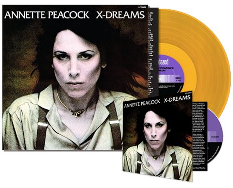 Annette Peacock - X-Dreams - Gold Color Vinyl LP