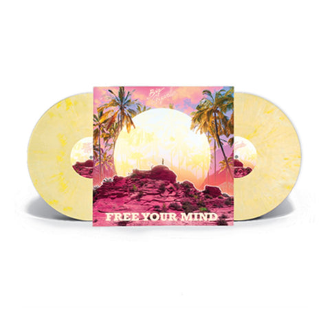 Big Gigantic - Free Your Mind - 2x Yellow/White Marble Color Vinyl LP