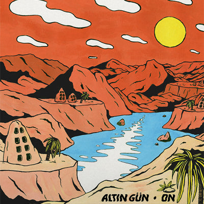 Altin Gün - On - Turquoise + White Swirl Color Vinyl LP