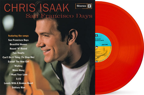 Chris Isaak - San Francisco Days - Red Color Vinyl LP