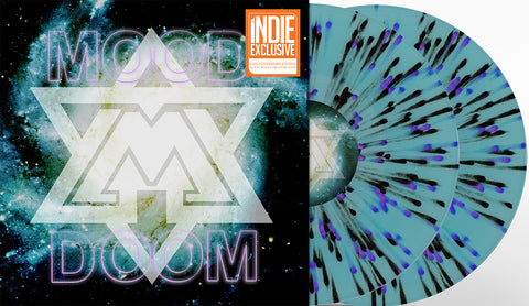 Mood - Doom - 2x Light Blue w/ Black & Orchid Splatter Color Vinyl LPs