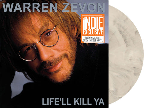 Warren Zevon - Life'll Kill Ya - Smoking Skull Color Vinyl LP